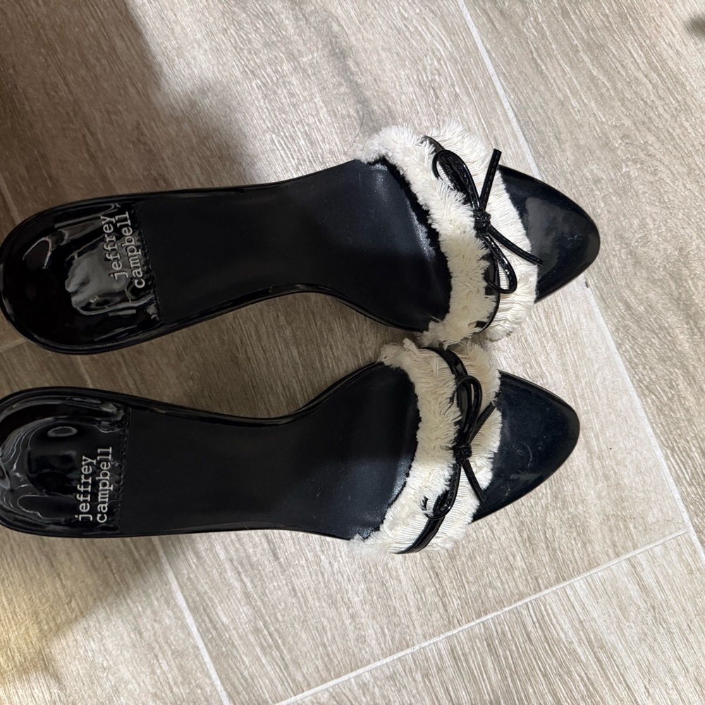 Jeffrey Campbell Black and White Women's Shoes